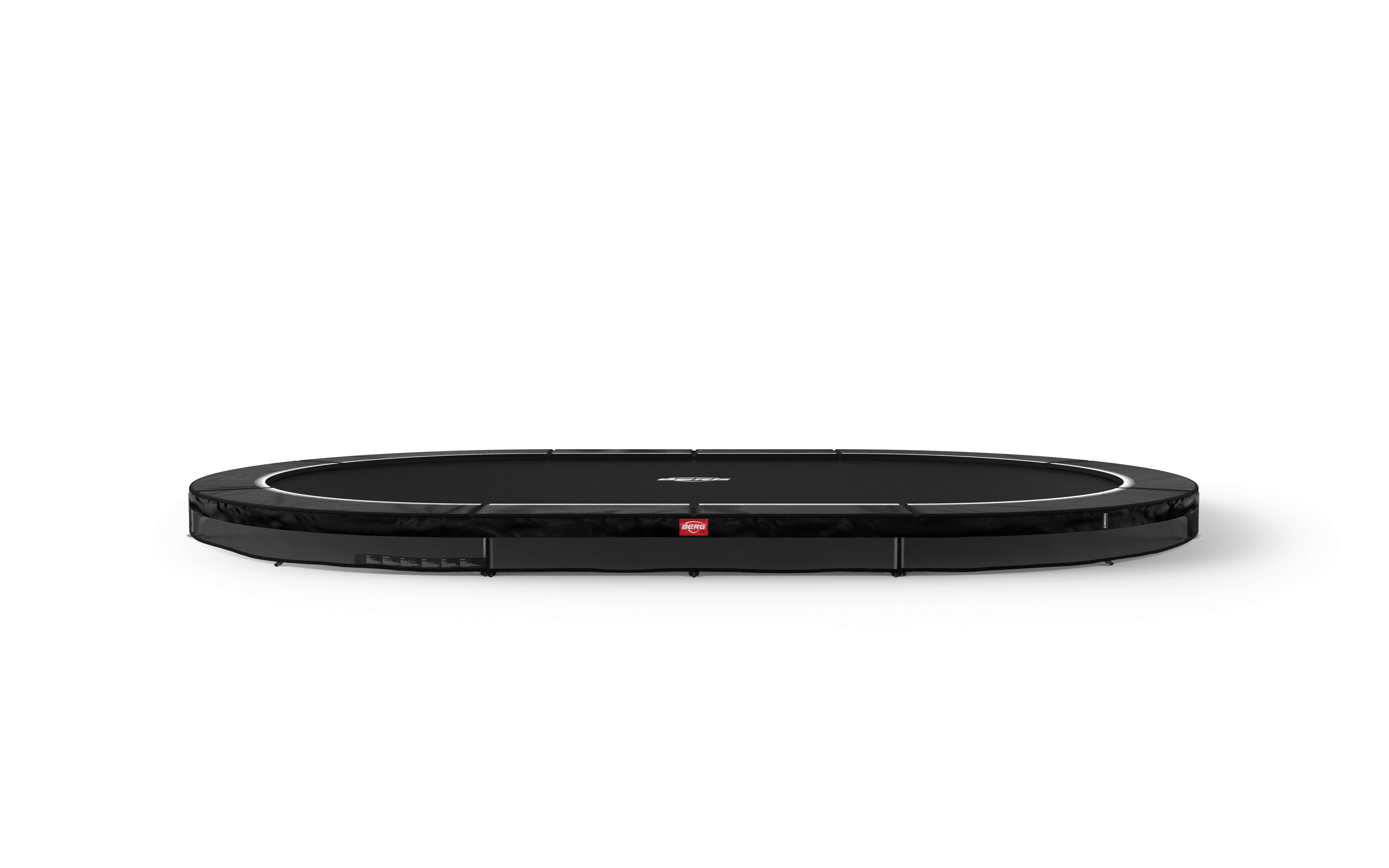 BERG SPORTS Grand Favorit InGround 520 Black — InGround trampoline set into the lawn